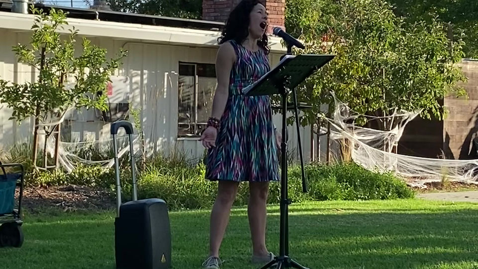 A park concert for my neighborhood